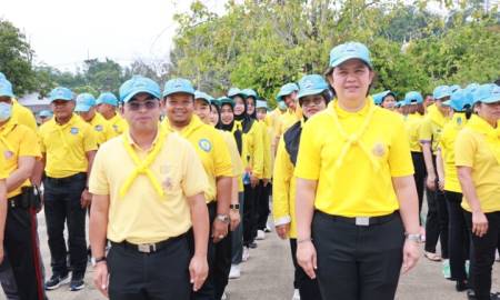  โรงเรียนบ้านสุไหงโก-ลก จัดกิจกรรมจิตอาสาพัฒนาวัด ถวายเป็นพระราชกุศล เนื่องในวันเฉลิมพระชนมพรรษา สมเด็จพระนางเจ้าฯ พระบรมราชินี